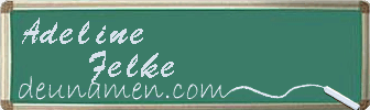 Adeline Felke Visitenkarte